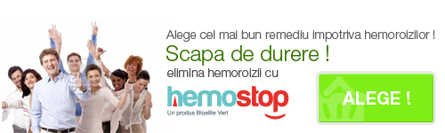 HemoStop trateaza hemoroizii